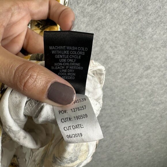 Torrid Womens Floral Off The Shoulder Top Blouse Size 2X Multicolor Boho Cottage - Picture 7 of 10